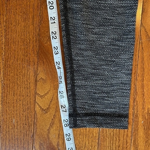 Lululemon | Wunder Under Pant III Coco Pique Black White Size 8 Gym Yoga Running - Picture 11 of 11